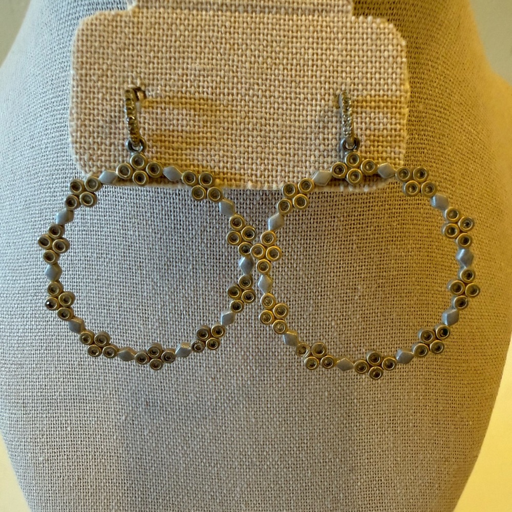 Freida Rothman Elegant Brooklyn in Bloom 14k Gold over Sterling Silver Earrings